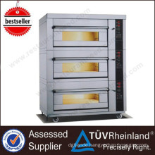 Shinelong Professional Heavy Duty 3-Layer 6-Tray Single Deck Gas Oven